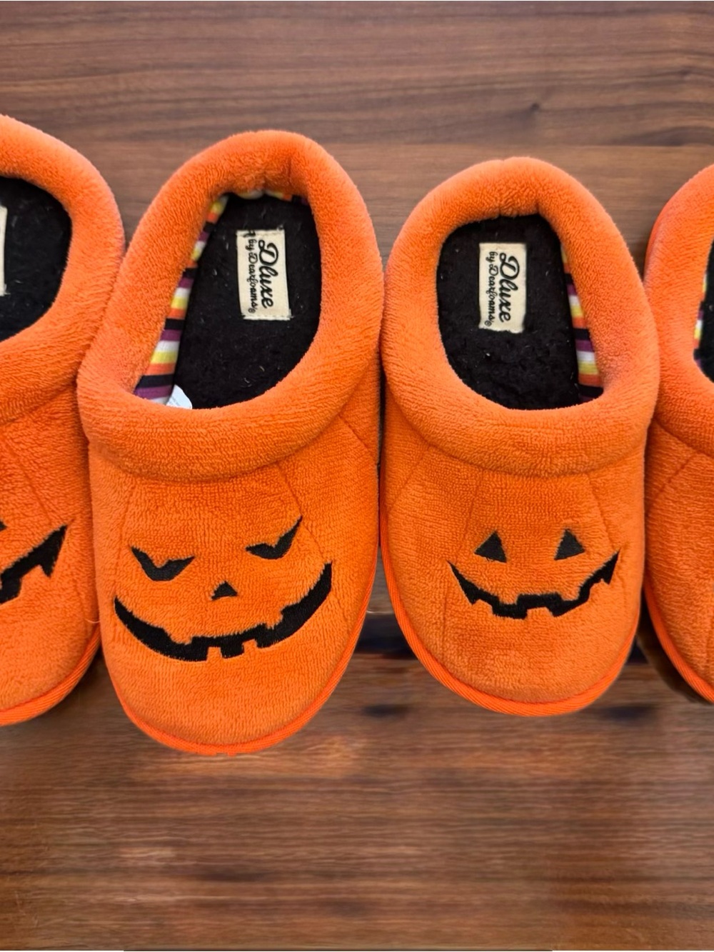 Dear foams Orange Pumpkin Kids Slippers
